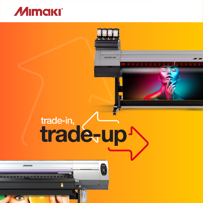 MIMAKI OFFERS GREAT PRICES...PLUS A TRADE IN PROGRAM